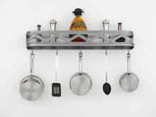  H-60-46Y-B-113 W/CI - POT RACK COLLECTION